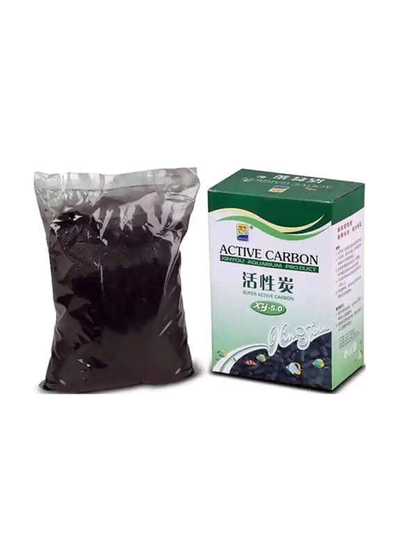 

Generic Active Carbon Media For Aquarium Filteration, 500gm, Black