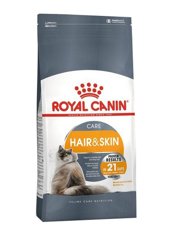 

Royal Canin Hair & Skin Cat Dry Food, 400g