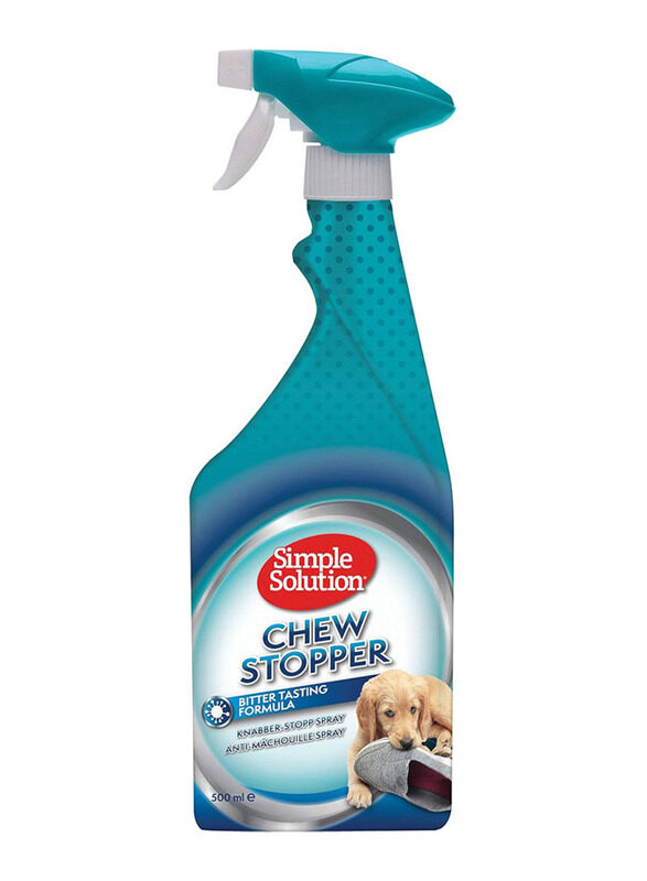

Simple Solution Anti-Chew Stopper Spray for Dogs, 500ml, Blue
