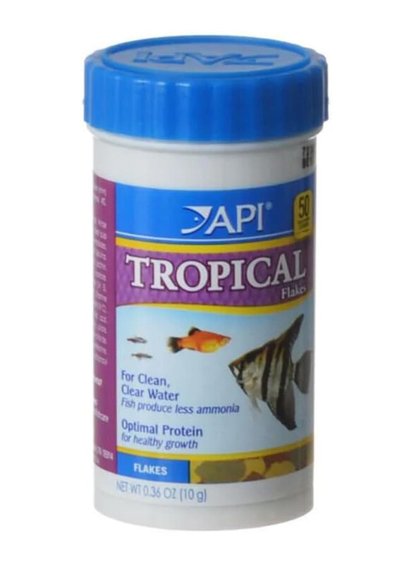 

API Tropical Flakes Fish Dry Food, 0.36oz