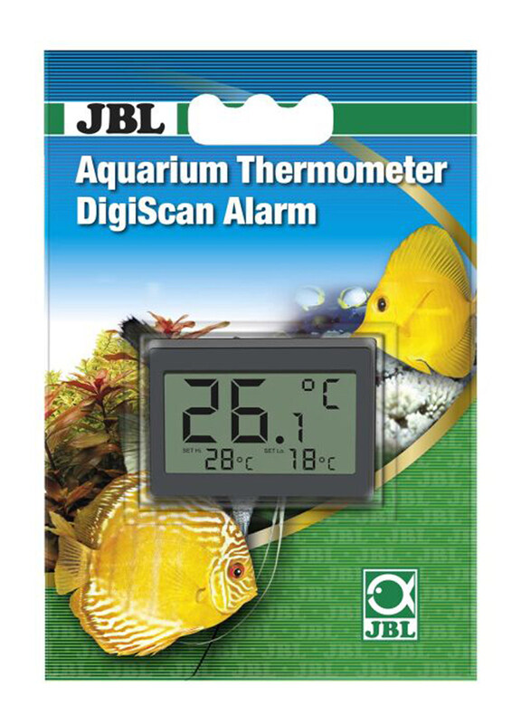 

JBL Aquarium Thermometer Digiscan Alarm, Grey