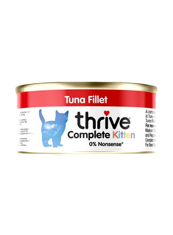 

Thrive Tuna Fillet Kitten Wet Food, 75g