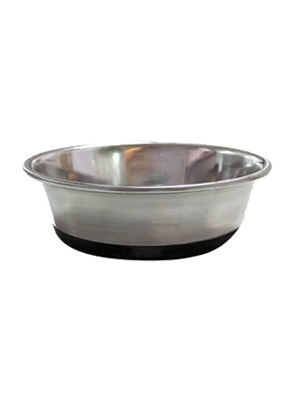

Saluki Cats & Dogs Steel Bowl, 1060ml, Silver
