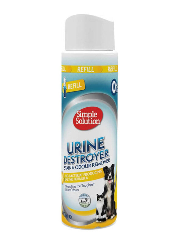 

Simple Solution Cats & Dogs Urine Destroyer Flairosol Refill, 400ml, Multicolour