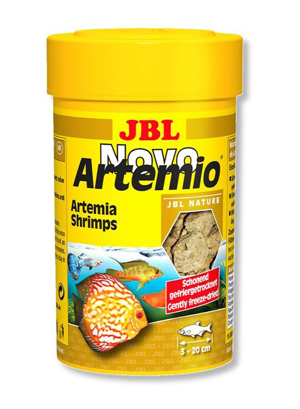 

JBL Novoartemio Artemia Supplement Diet for All Aquarium Fish Dry Food, 250ml