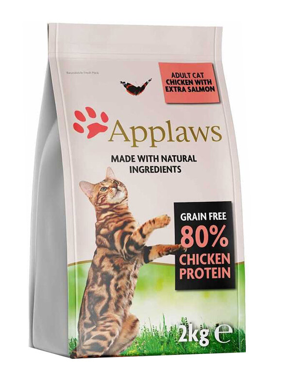 

Applaws Chicken & Salmon Dry Adult Cat Food, 2Kg