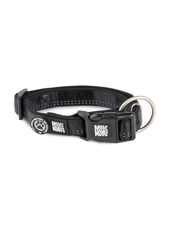 

Max & Molly URBAN PETS Matrix 2.0 Smart ID Collar, Medium, 301083, Black