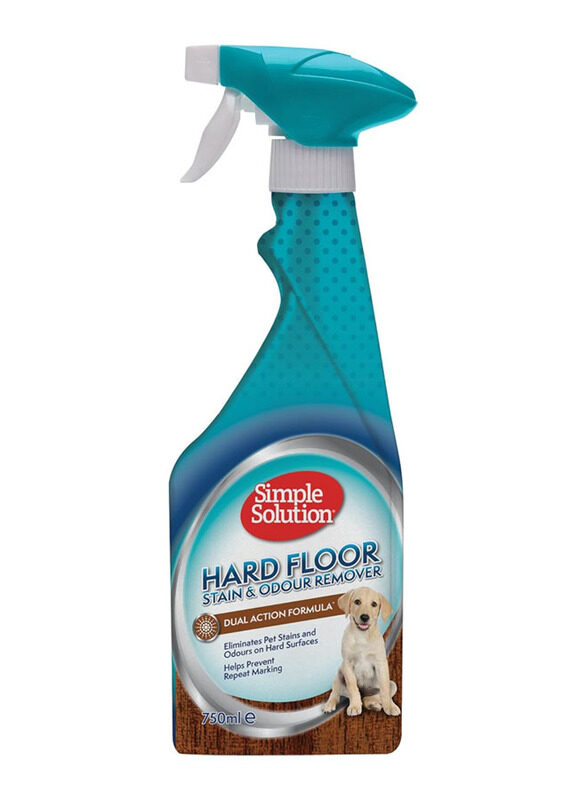 

Simple Solution Hardfloor Pet Stain & Odor Remover, 750ml, Blue