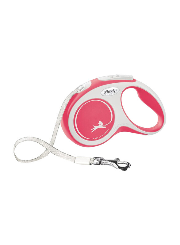 

Flexi 5-Meter Comfort Tape Dogs Leash Cord, Small, Red