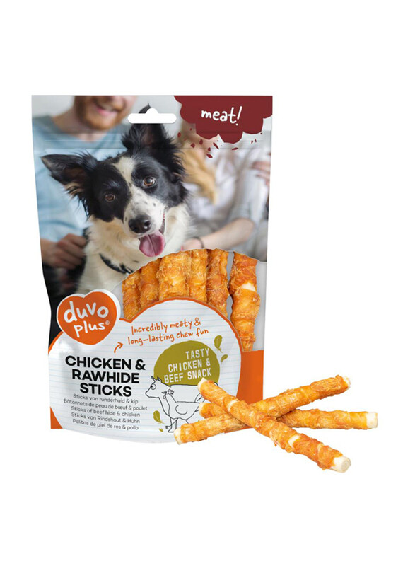 

Duvo Plus Meat Chicken & Rawhide Sticks Small Dog Dry Food, 12.5cm