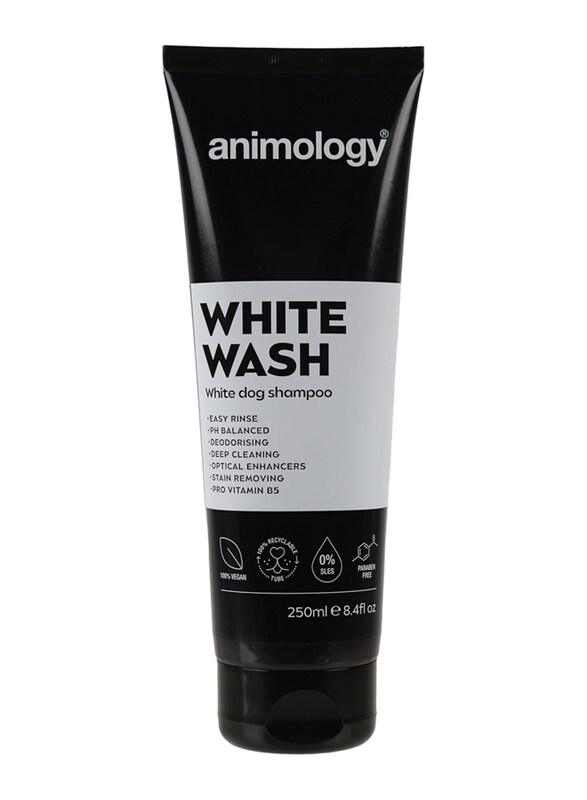 

Animology White Wash Dog Shampoo with Conditioner, 250ml, Multicolour