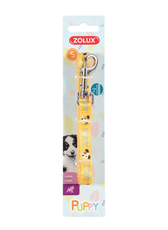 

Zolux 13mm Puppy Mascot Leash, 1.2 Meter, Yellow