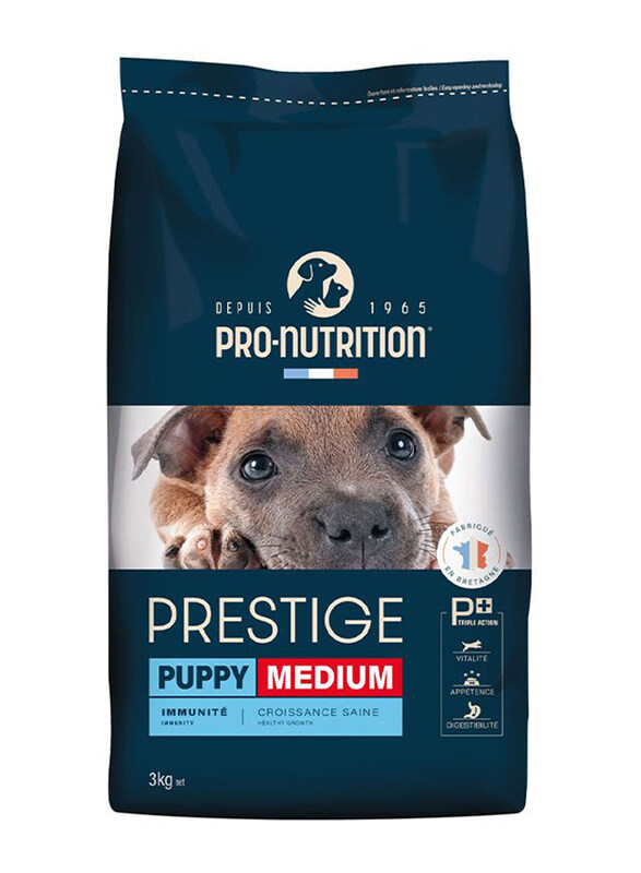 

Pro Nutrition Prestige Immunity Medium Dry Puppy Food, 3Kg