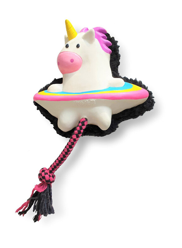 

Max & Molly URBAN PETS Magic Mikey Squeaker Snuggles Dog Toy, Multicolour