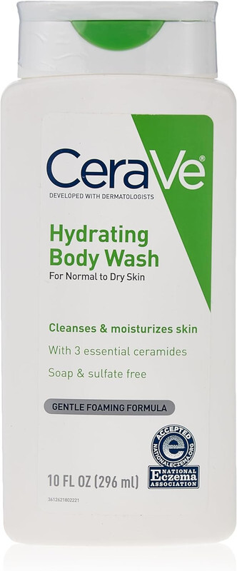 CeraVe Body Wash for Dry Skin Moisturizing Body Wash with Hyaluronic Acid and Ceramides