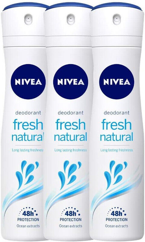 

Vivea NIVEA Fresh Natural Deodorant For Women, 150ml (Pack of 3)