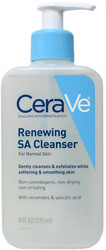 Cerave Sa Smoothing Cleanser For Dry Rough Bumpy Skin 236ml