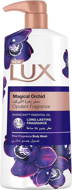 

Lux Perfumed Body Wash, for all skin types, Magical Orchid, 24 hours long lasting fragrance, 700ml