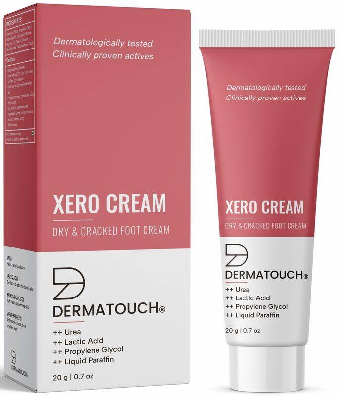 

DERMATOUCH Xero Cream, Specially for Dry & Cracked Feet, Soothes & Moisturizes, For Corns & Calluses - For both Men & Women - 20 g