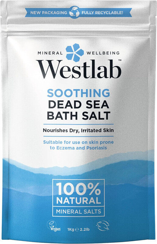 

Westable Westlab 100% Pure Soothing Dead Sea Salt, 1 Kg