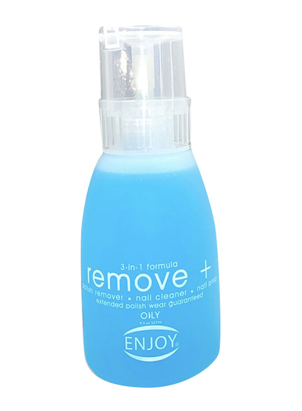 Enjoy Nail Polish Remover, 237ml, Blue