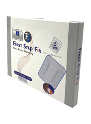 First Step Fix 5x7 Waterproof Bandage, 5 Pieces, White