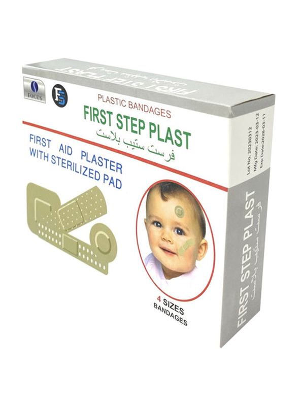 First Step Mix Bandages, 100 Pieces