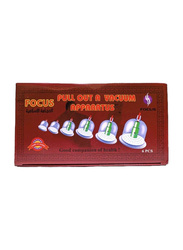 Focus Pull Out a Vacuum, 6 Cups, Multicolour