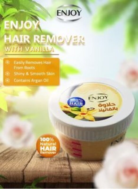 Enjoy Hair Remover with Vanilla 400 gm