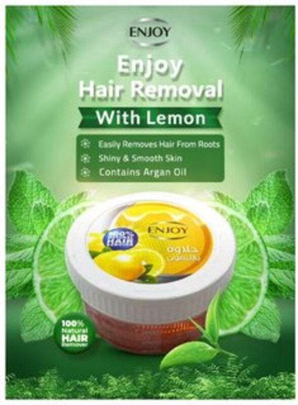 ENJOY Hair Remover with Lemon 400 gm