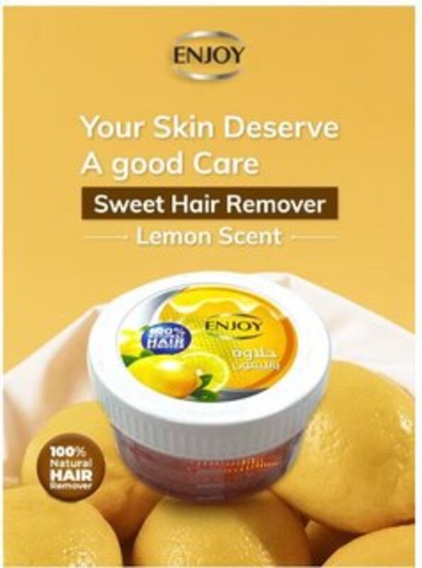 ENJOY Hair Remover with Lemon 400 gm