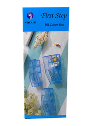 First Step Pill Cutter Box, Blue