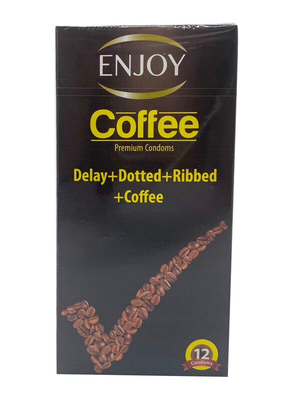 

Enjoy Coffee Premium Condoms, 12 Pieces