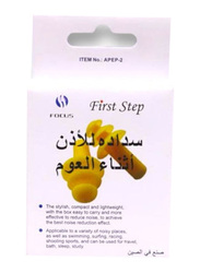 First Step Swimming Ear Plug, Yellow