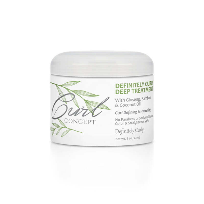 Curly Deep Treatment-Ginseng, Bamboo & Coconut Oil 250ML