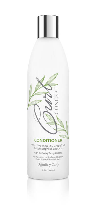 Curly Conditioner-Avocado Oil,Grapefruit & Lemongrass Extracts 250ML