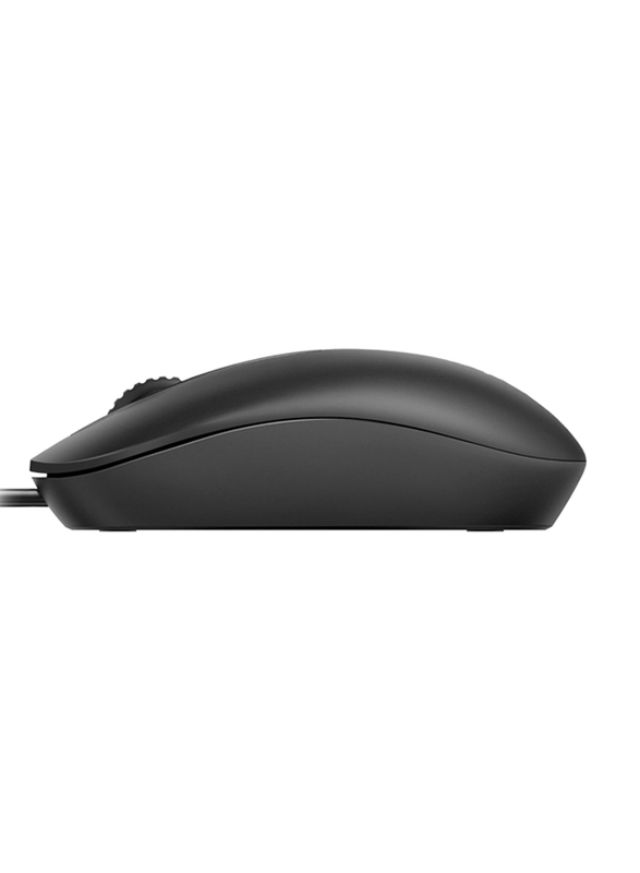 Rapoo N200 Wired Optical Silent Mouse, Black