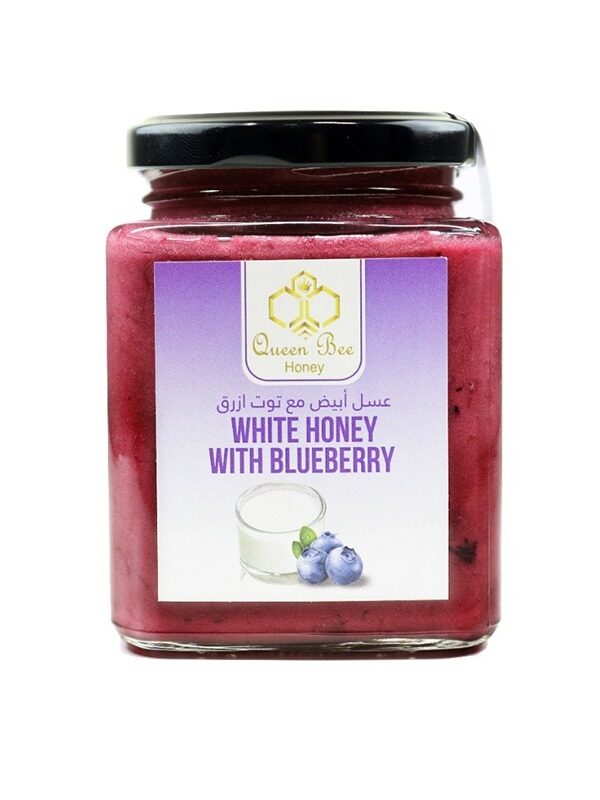 

White Honey with Blueberry 150g kyrgyzstan honey