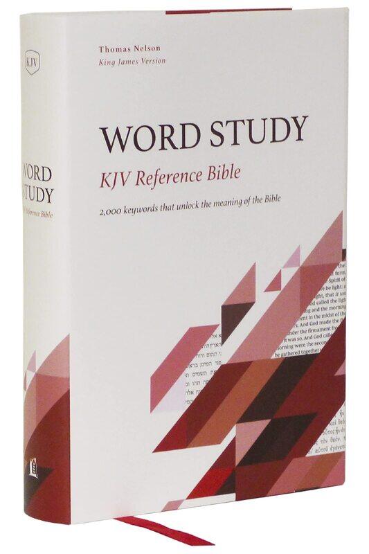 

KJV, Word Study Reference Bible, Hardcover, Red Letter, Comfort Print: 2,000 Keywords that Unlock the Meaning of the Bible