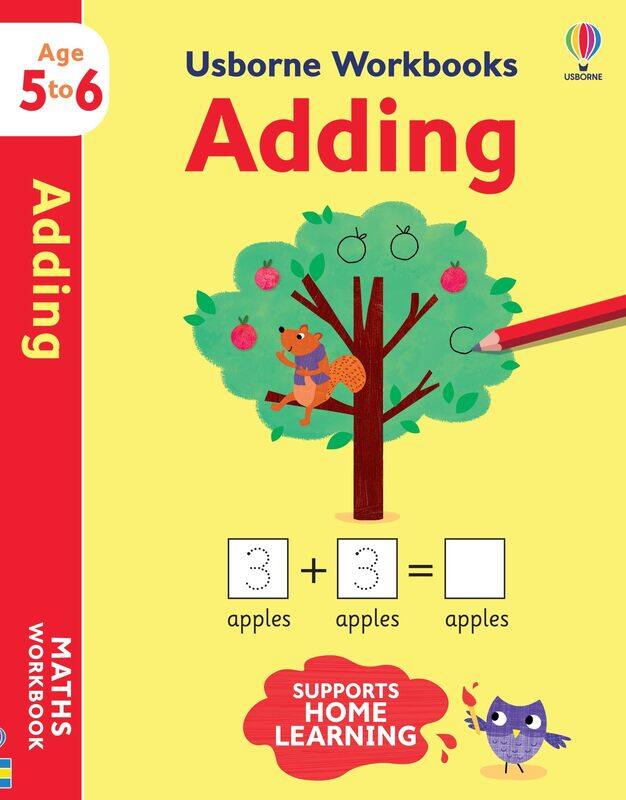 

Usborne Workbooks Adding 5-6