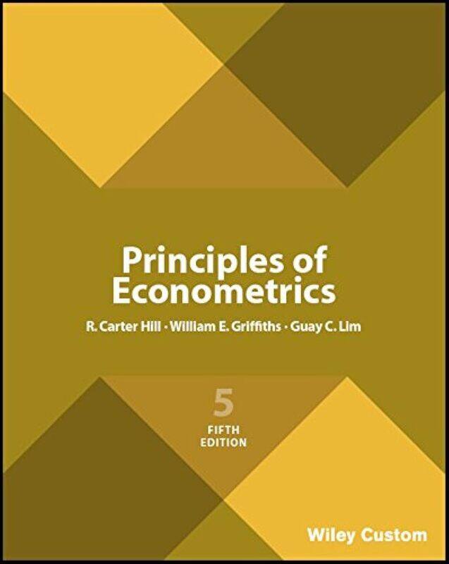 

WILEY Principles of Econometrics