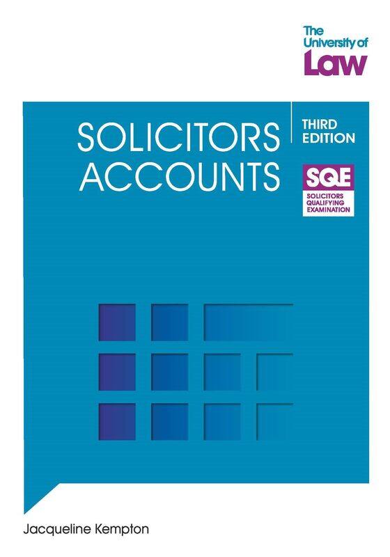 

SQE - Solicitors Accounts 3e