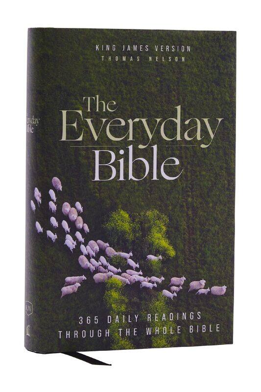 

KJV, The Everyday Bible, Hardcover, Red Letter, Comfort Print: 365 Daily Readings Through the Whole Bible