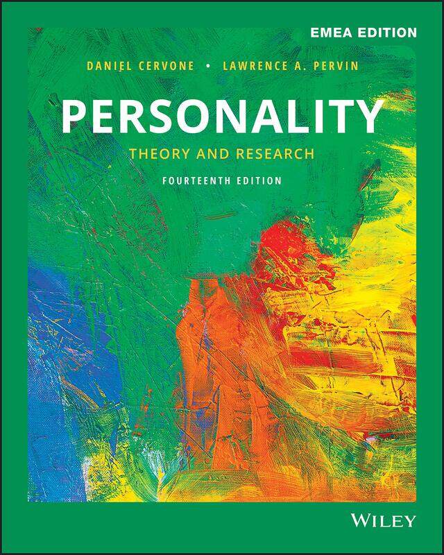 

WILEY Personality: Theory and Research