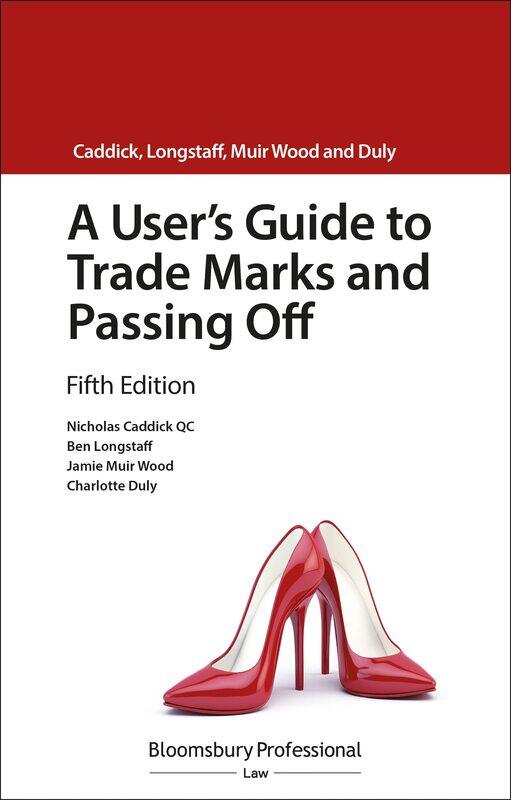 

A User's Guide to Trade Marks and Passing Off