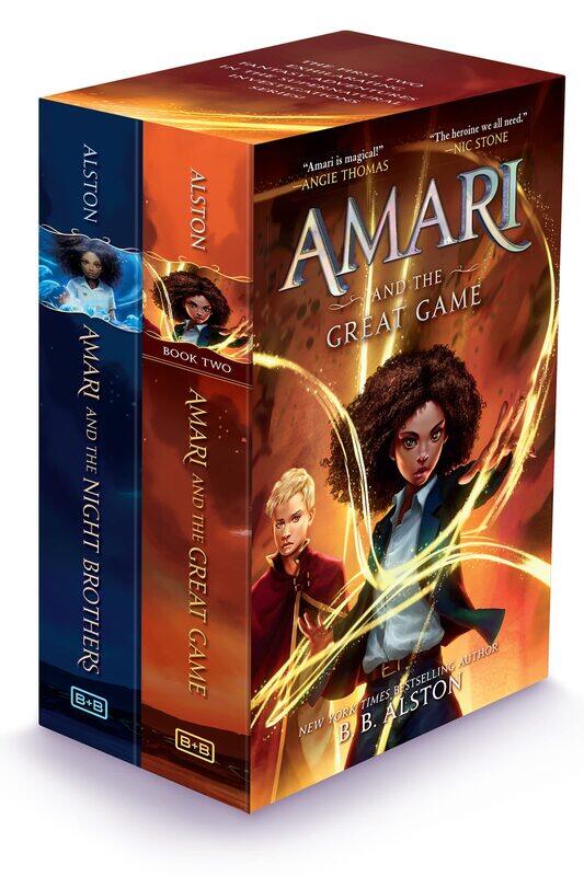 

Balzer + Bray Amari 2-Book Hardcover Box Set: Amari and the Night Brothers, Amari and the Great Game