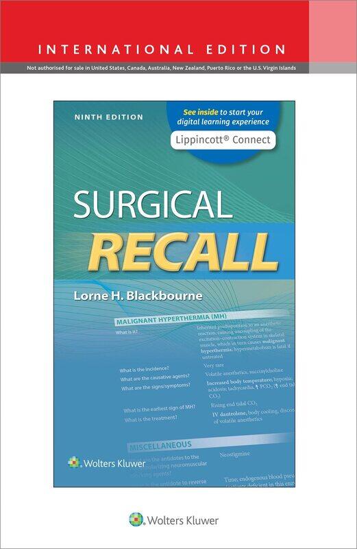 

WOLTERS KLUWER HEALTH Surgical Recall