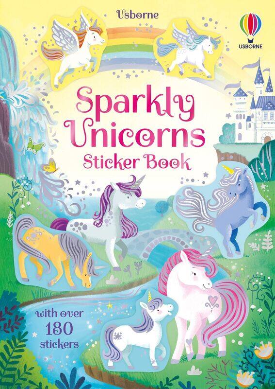 

Usborne GB Sparkly Unicorns Sticker Book