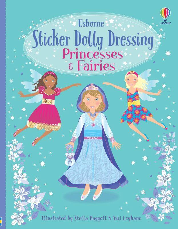 

Usborne Publishing Ltd Sticker Dolly Dressing Princesses & Fairies