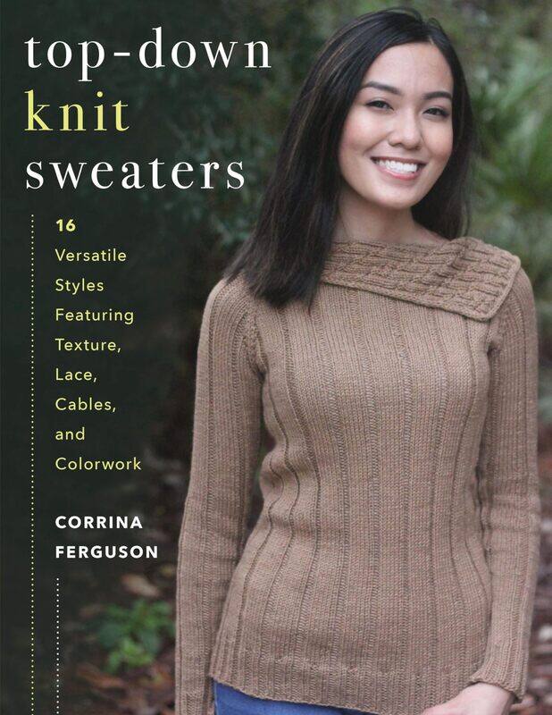 

Top-Down Knit Sweaters: 16 Versatile Styles Featuring Texture, Lace, Cable